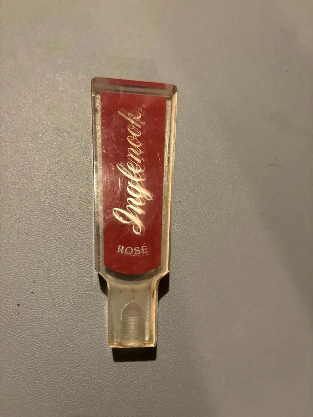 Inglenook Rosé Wine Tap Handle Rare Vintage